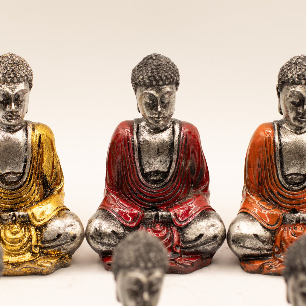 Silver Mini Buddha (Assorted Colours) product image 7