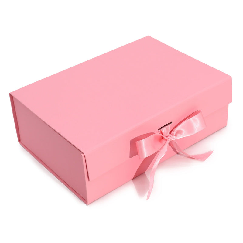 Flat Pack Gift Box - Large (28.2x20.2x9.2cm) - Pink product image