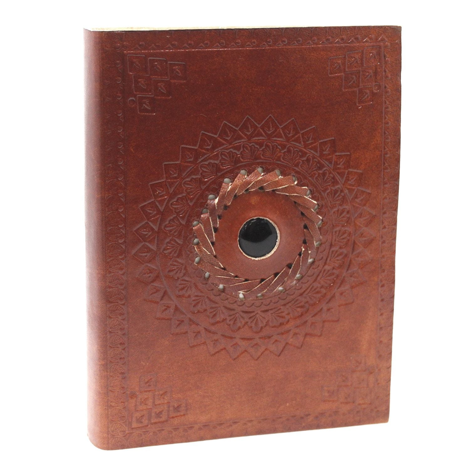 Leather Black Onyx Notebook (7x5") product image