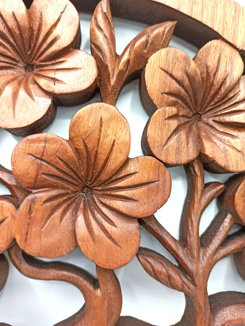 Tree of Life Frangipani Panel - 40cm product image