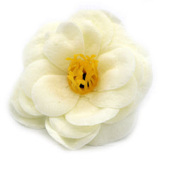 Craft Soap Flower - Camellia - Cream product image 3