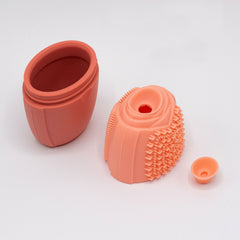 Silicone Ice Face Roller - roller - peach product image 2