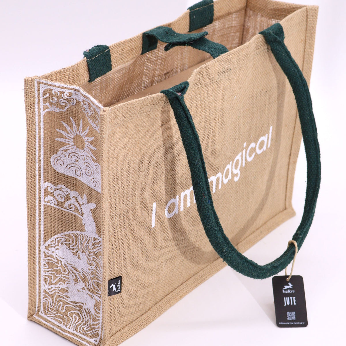 Hop Hare Jute Big Bag - I am Magical product image 5