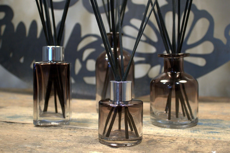 100 ml Square Long Reed Diffuser Bottlle - Charcoal product image