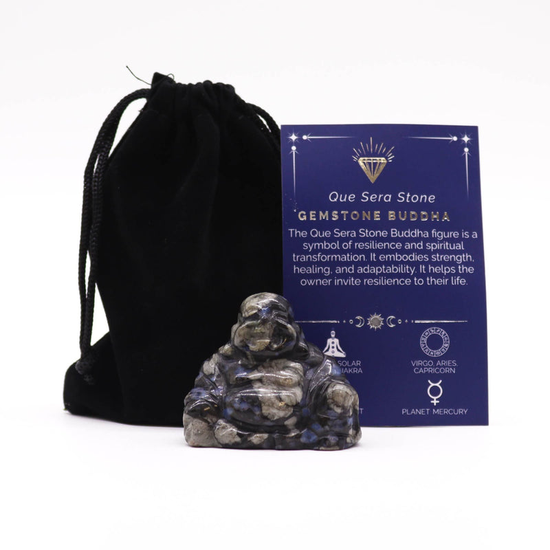 Gemstone Large Buddha - Que Sera Stone product image