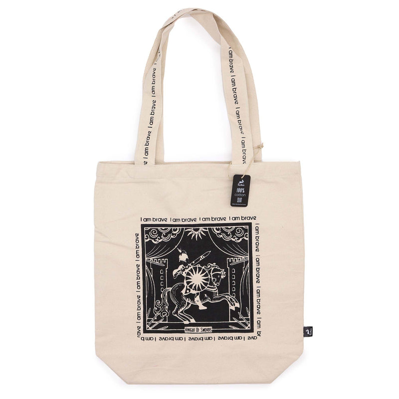 Hop Hare Tote Bag - I am Brave product image