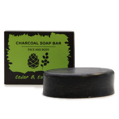 Charcoal Soap 85g - Eucalyptus & Cedarwood product image 3