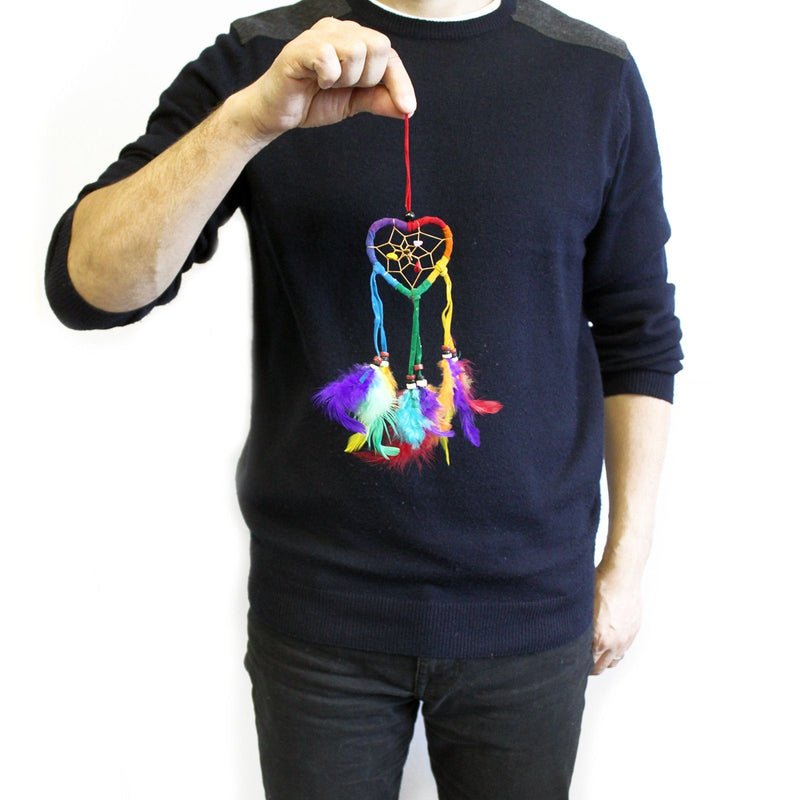 Bali Dreamcatchers - Small Heart - Rainbow product image