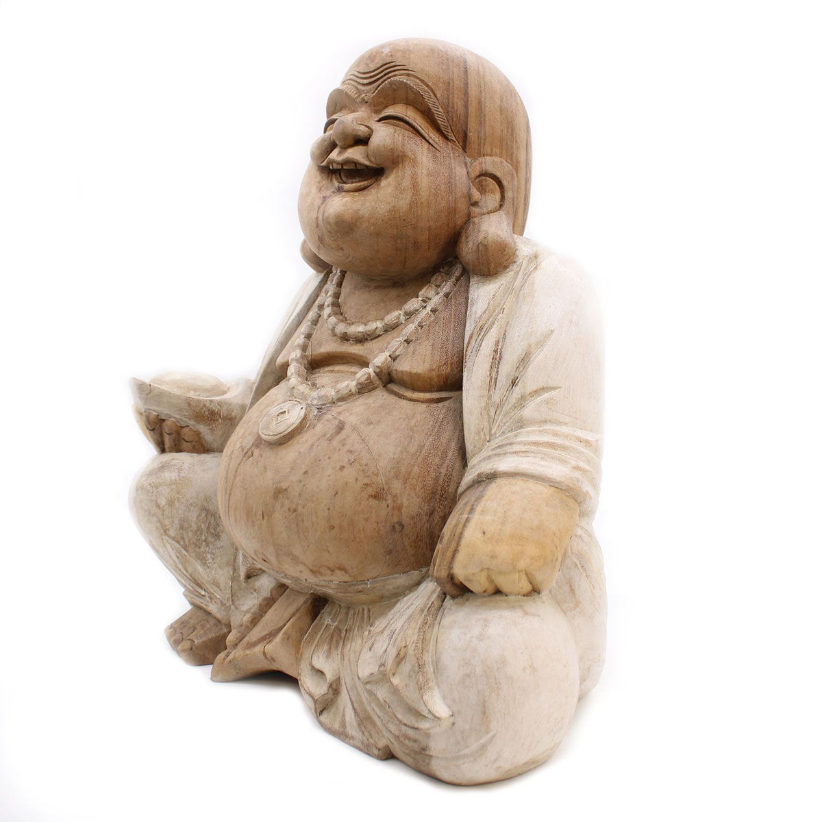 Happy Buddha - Whitewash 50cm product image 7