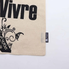 Iconic Basic Tote Bag - Joie de Vivre - Natural 4oz product image 2