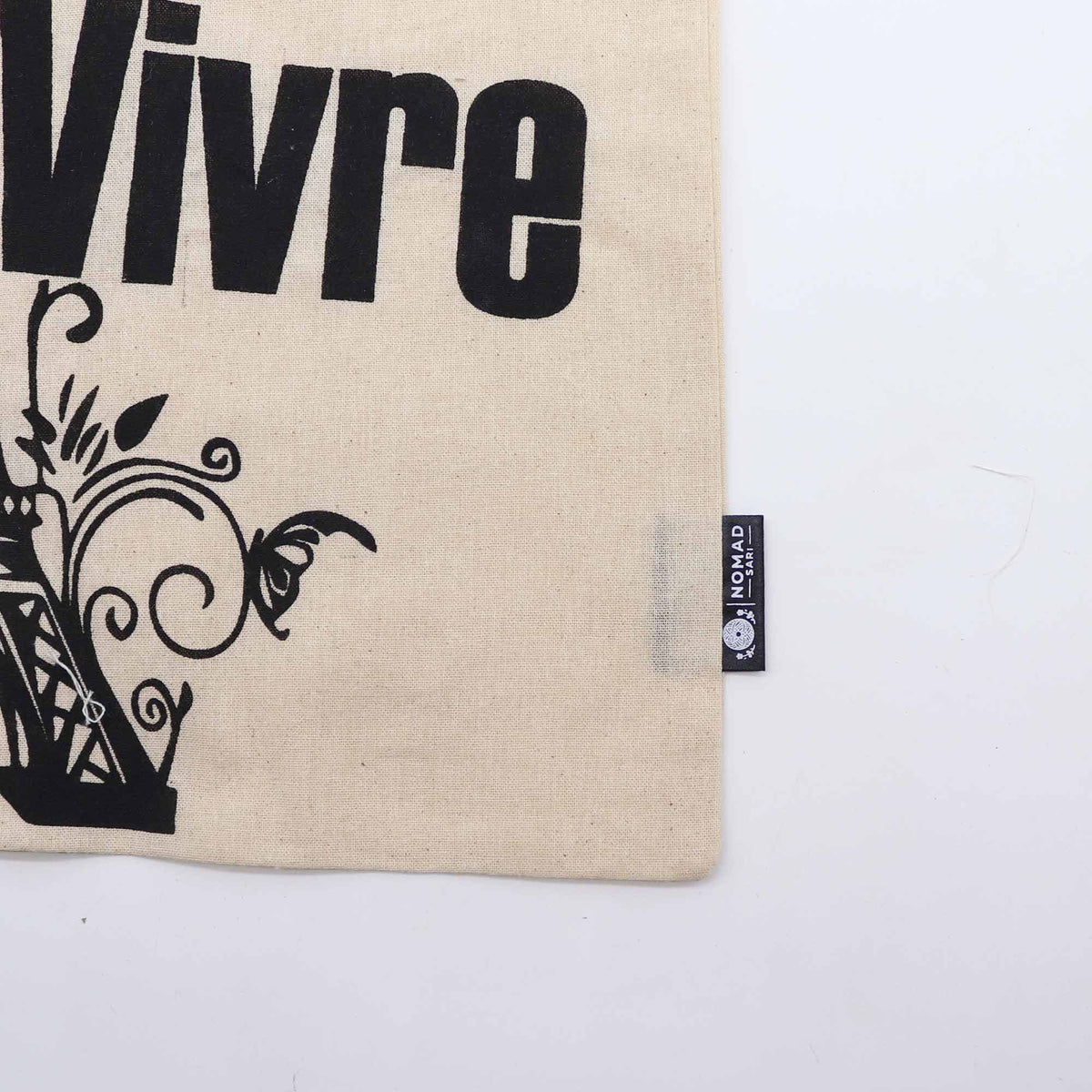 Iconic Basic Tote Bag - Joie de Vivre - Natural 4oz product image 2