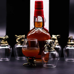 Gift Set of 6 Glasses (100ml) - Mystical Creatures - Antique Bronze product image 10