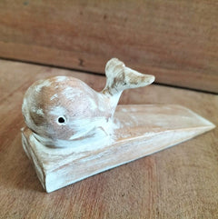 Hand carved Doorstop - Whale product image 2