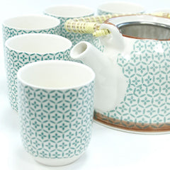 Herbal Teapot Set - Green Mosaic product image 3