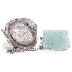 Raw Crystal Gemstone Tea Strainer - Aquamarine product image 4