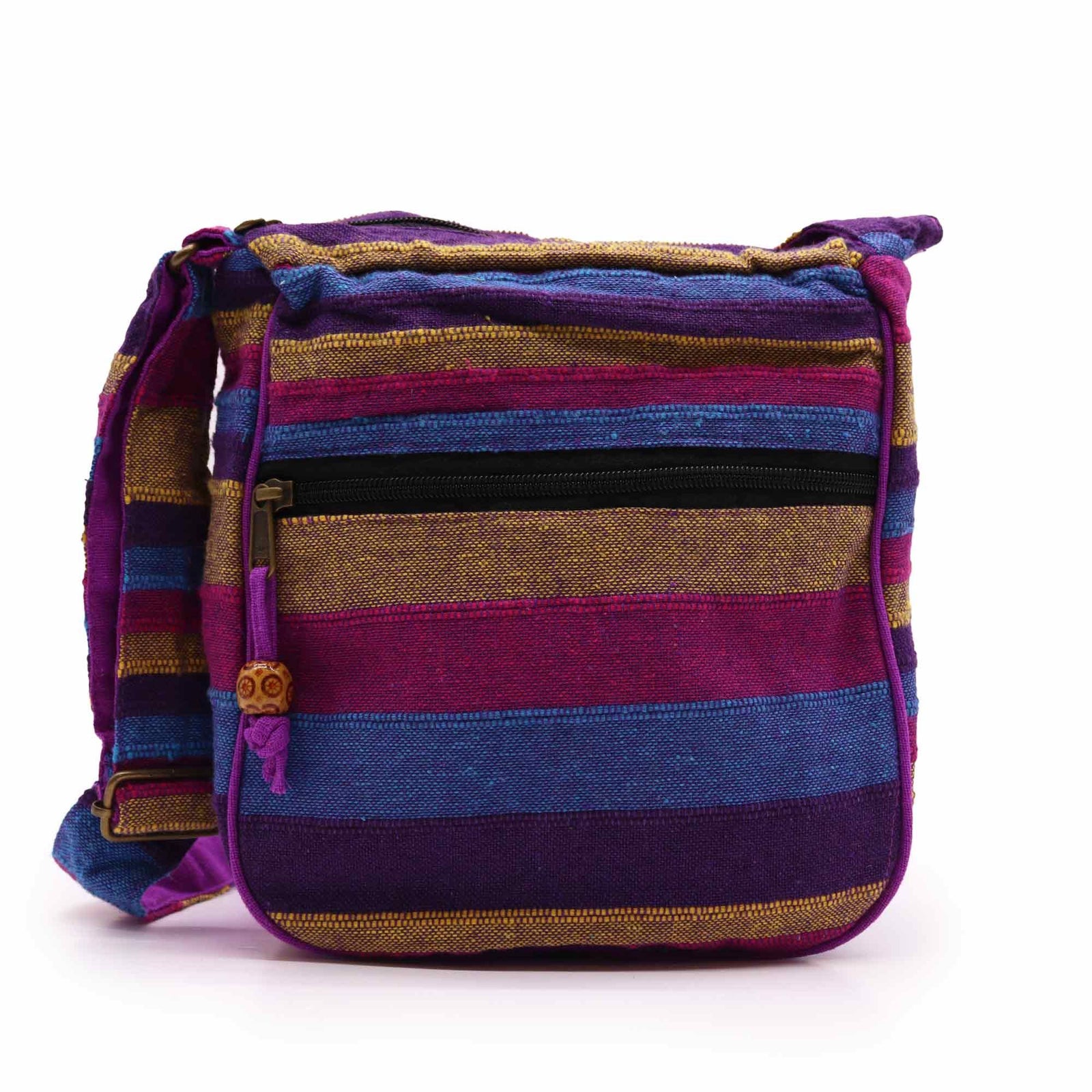 Lrg Nepal Sling Bag (Adjustable Strap) - Wild Flowers product image