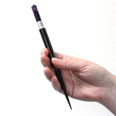Simple Pointed Healing Wand - Rose, Rock, Amethyst product image 3