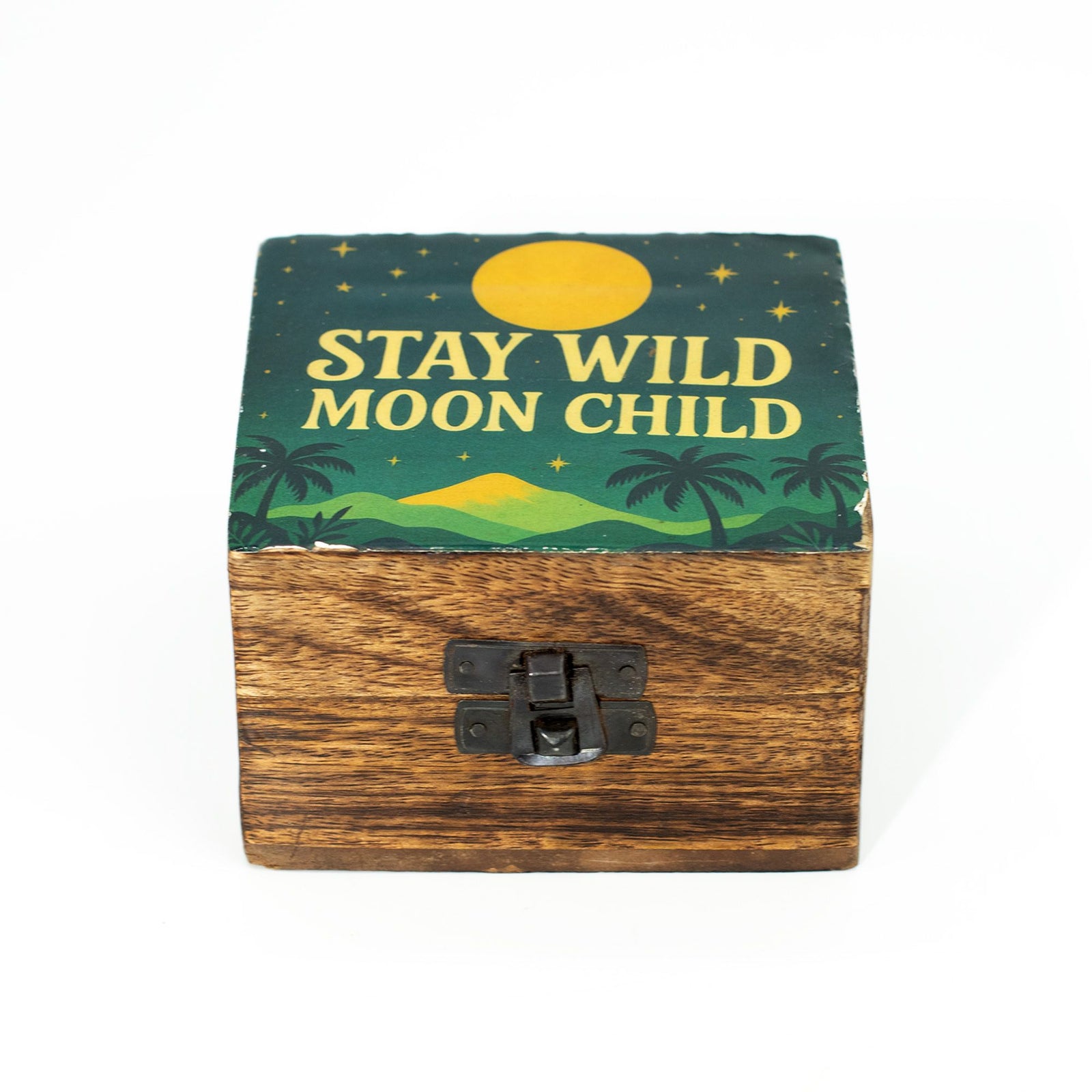 Small Enamelled Box - Stay Wild Moon Child product image