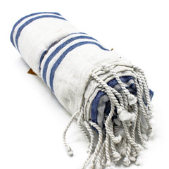 Hamman Spa Towel - Ocean Blue - 90x170cm product image 3