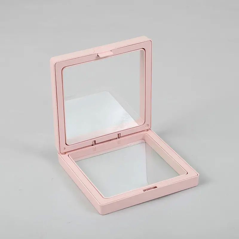Med 3D Floating Frame Display 9x9cm - Pink product image