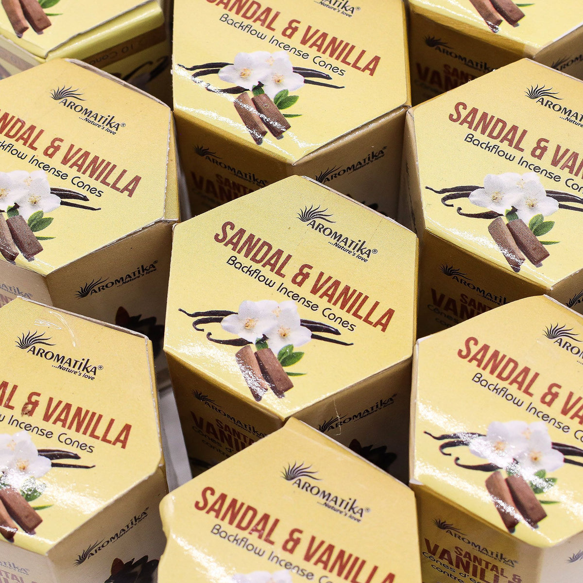 Pack of 10 Masala Backflow Incense - Sandalwood & Vanilla product image 5