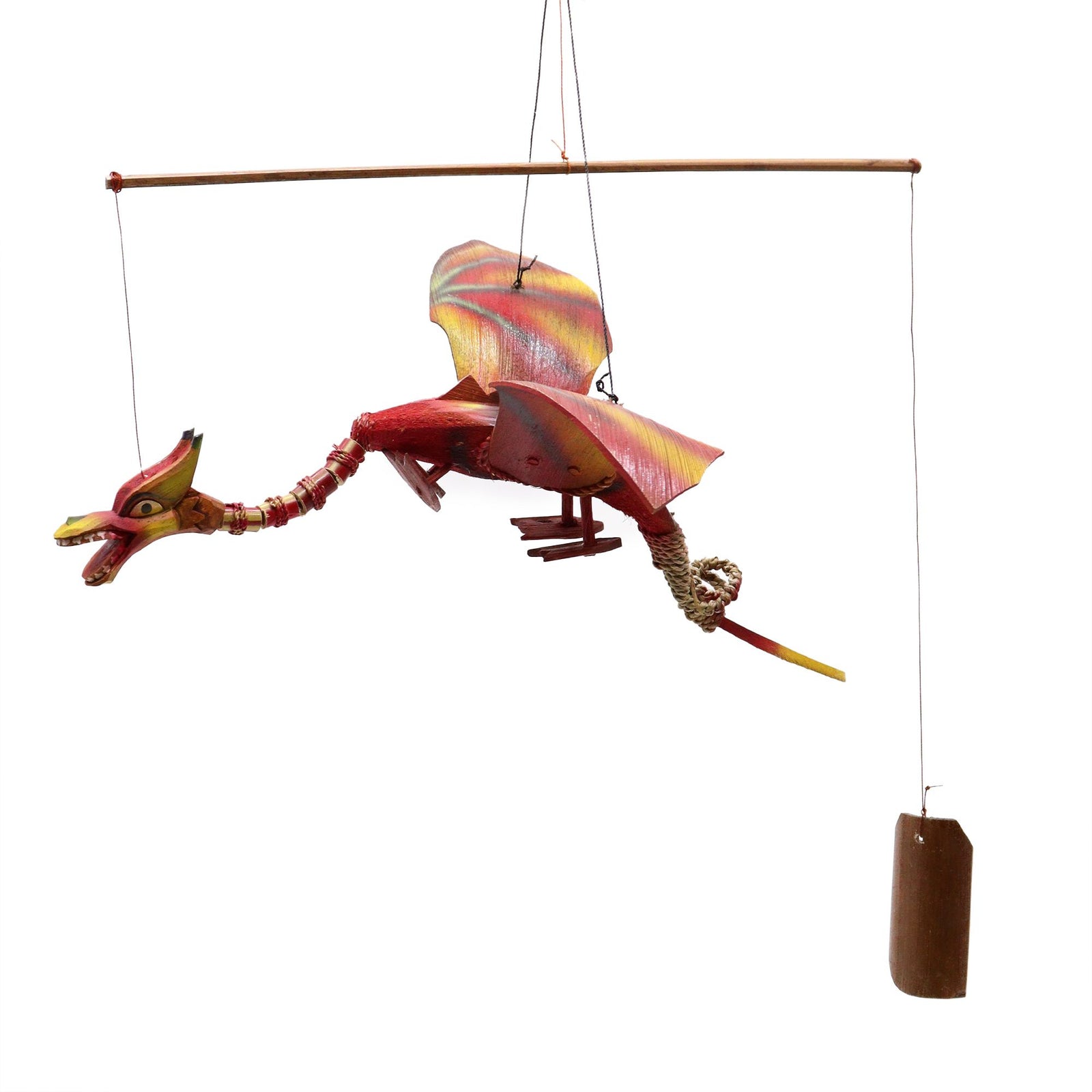 Red Coconut Dragon Mobile 37cm product image