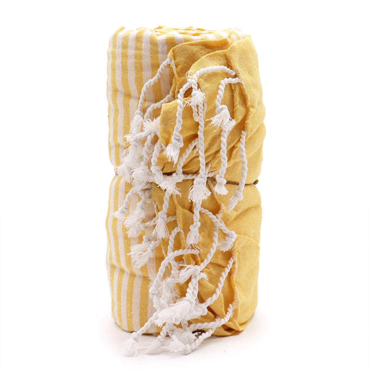 Cotton Pario Towel - 100x180 cm - Sunny Yellow product image 2