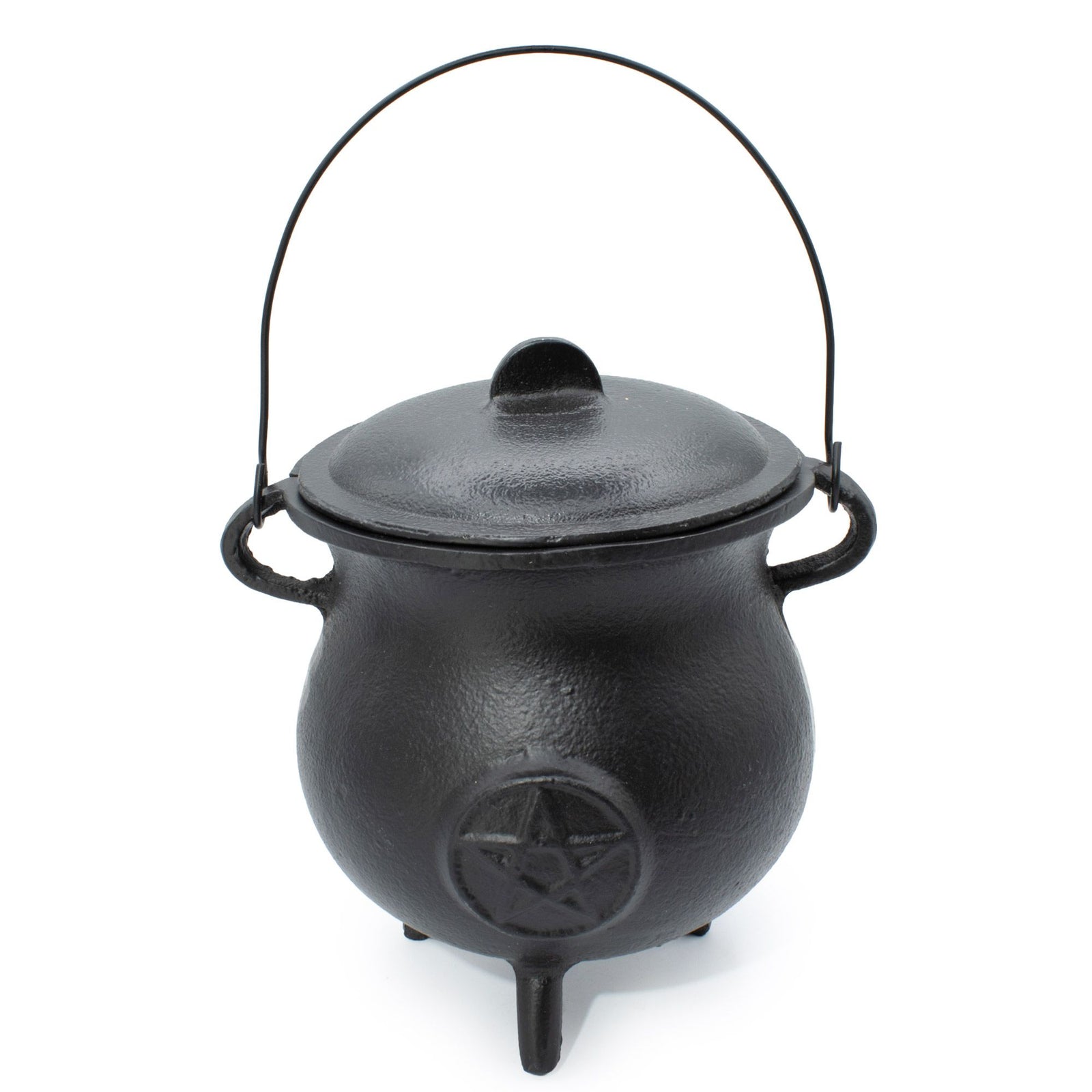 Extra Huge Cast Iron Cauldron with Pentagon 23x18cm (at least 4kg) product image