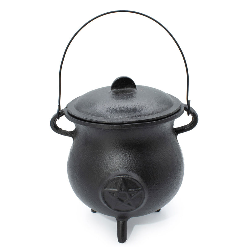 Extra Huge Cast Iron Cauldron with Pentagon 23x18cm (at least 4kg) product image