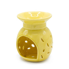 Floral Oil Burner -Yellow product image 2