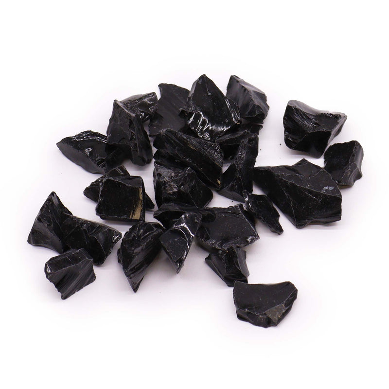 Raw Crystals (500gm) - Black Agate product image