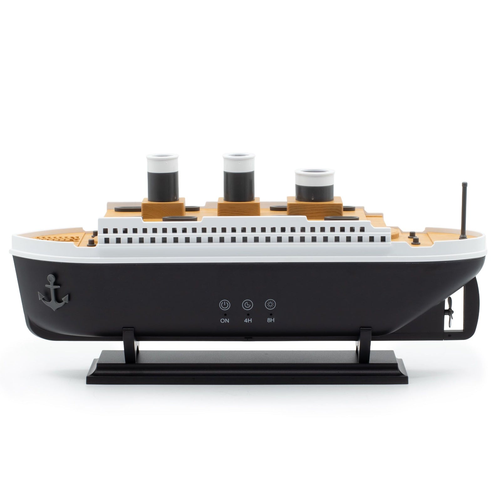 Ship Model Puff Effect Aroma Diffuser with Colour-Changing LED product image