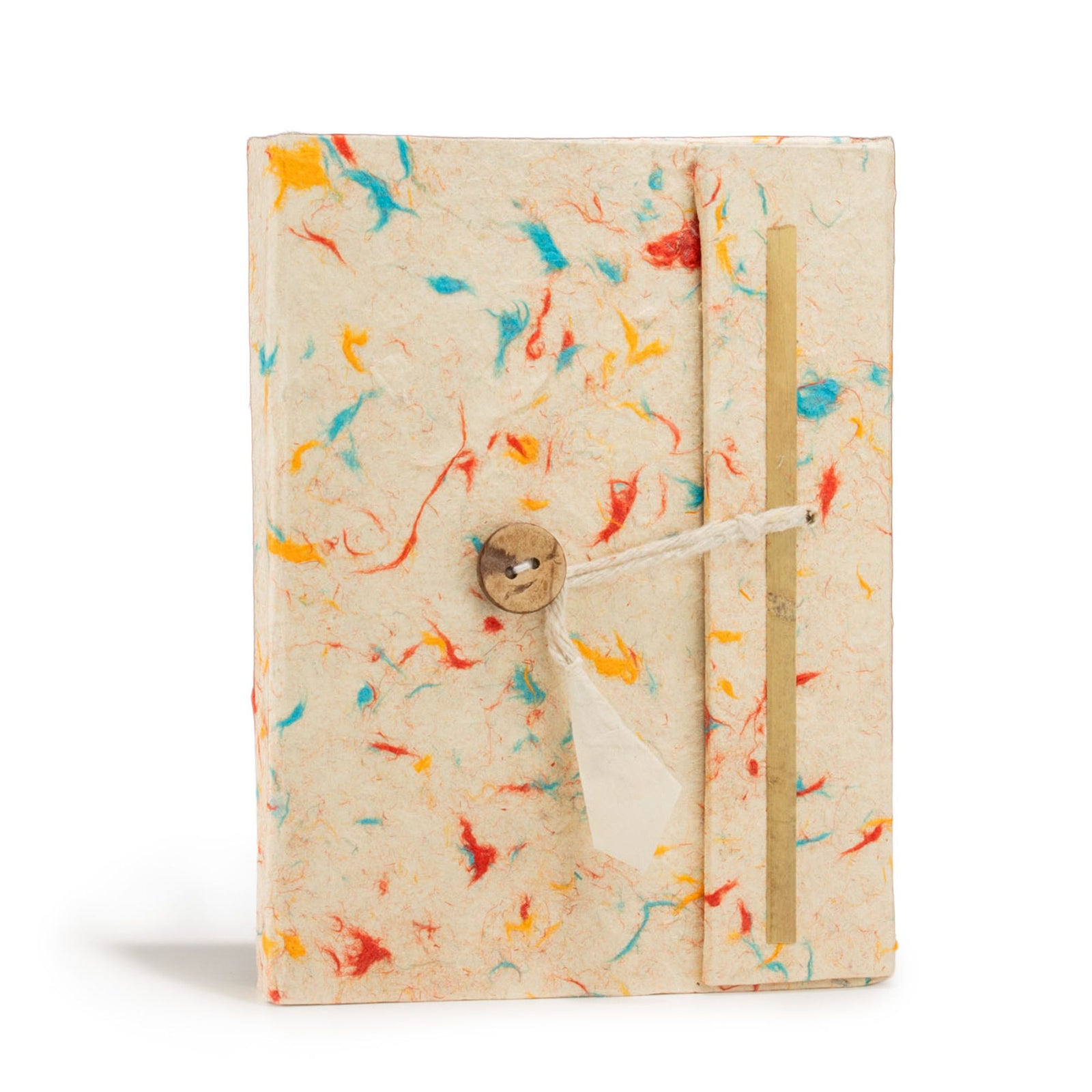 Lokta Mixed Colour Cotton Notebook – Medium (15x12cm) – 45 Leaves product image