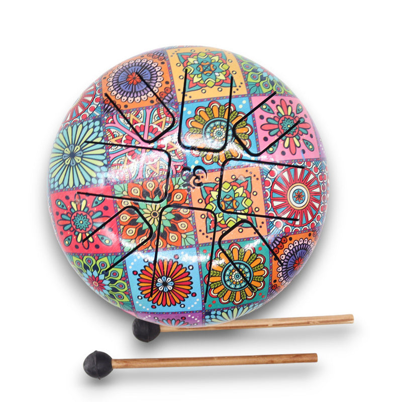 Med Hapi Drum Multi Coloured - 17x13cm product image