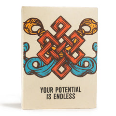 Lokta Inspiration Notebook – Your Potential – Large (21x15cm) – 45 Leaves – Includes Bookmark product image