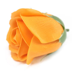 Craft Soap Flowers - Med Rose - Orange product image 6