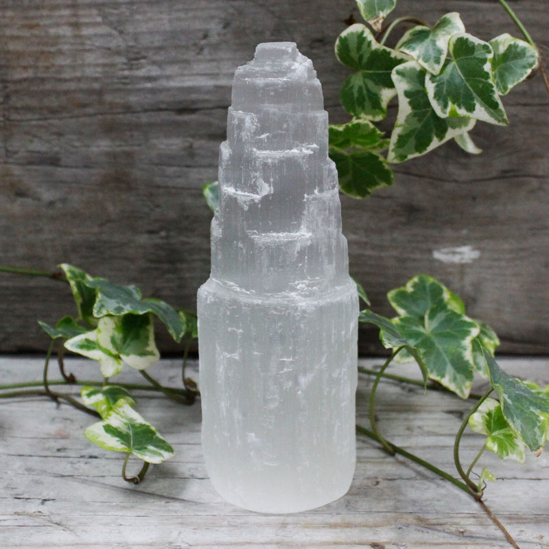 Natiural Selenite Tower - 15 cm product image