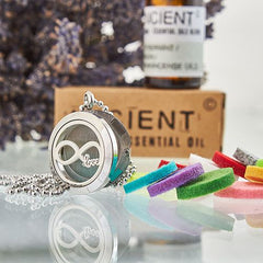 Aromatherapy Diffuser Necklace - Infinity Love 25mm product image 3