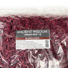 SizzlePak Shredded paper - Burgundy (1KG) product image