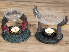 Antique Buddha - Offering Hands Oil Burner product image 2