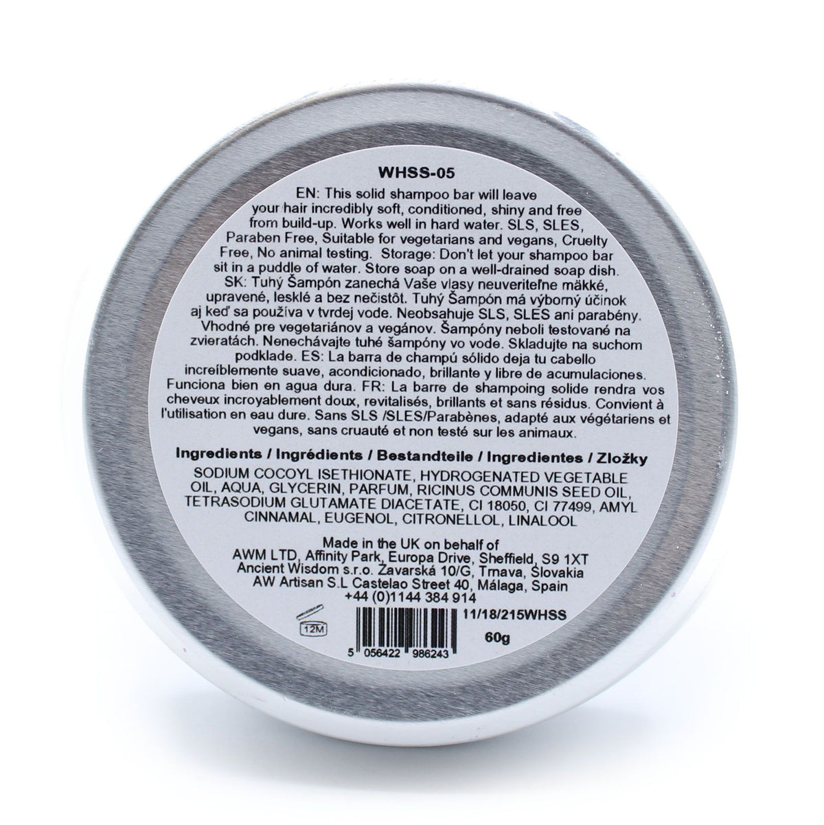 Wild Hare Solid Shampoo 60g - Cherry Bonbon product image 2