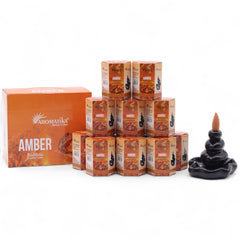 Pack of 10 Masala Backflow Incense - Amber product image 7