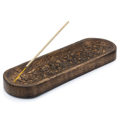 Large Incense Tray 30x10cm - Flower Design product image 3