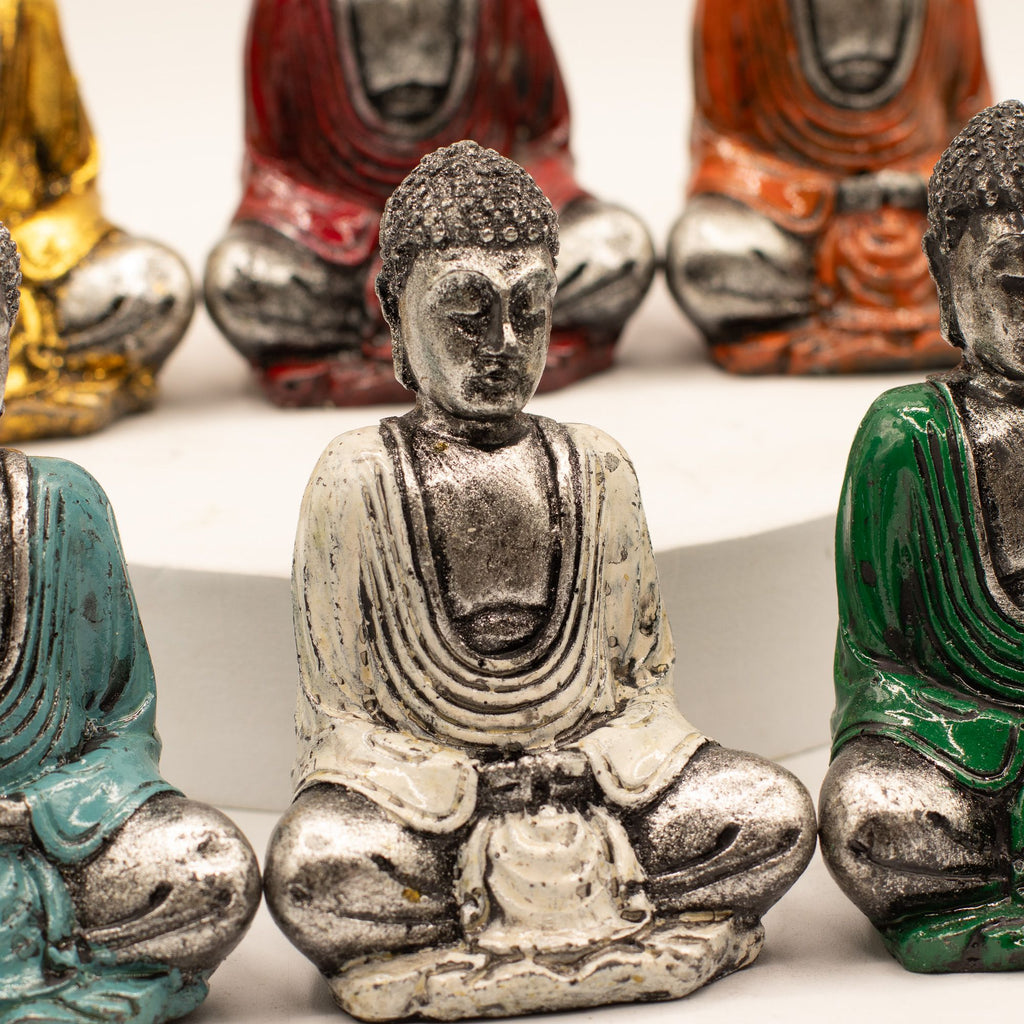Silver Mini Buddha (Assorted Colours) product image 8