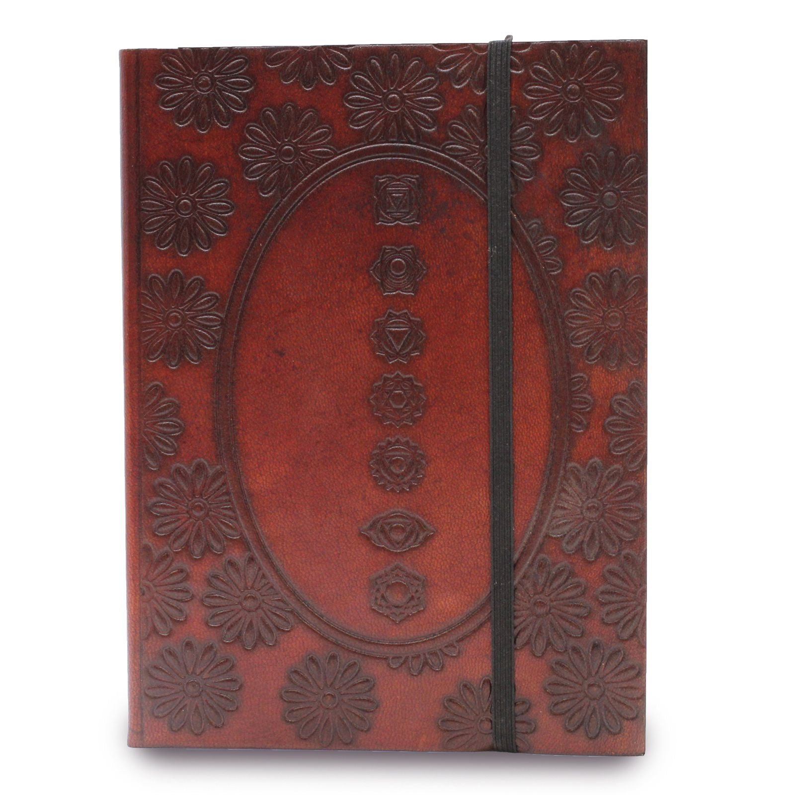 Small Notebook with strap - Chakra Mandala product image