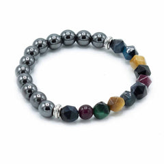 Faceted Gemstone Bracelet - Magnetic Rainbow product image 2