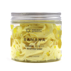 Banana Whipped Soap 120g product image 3