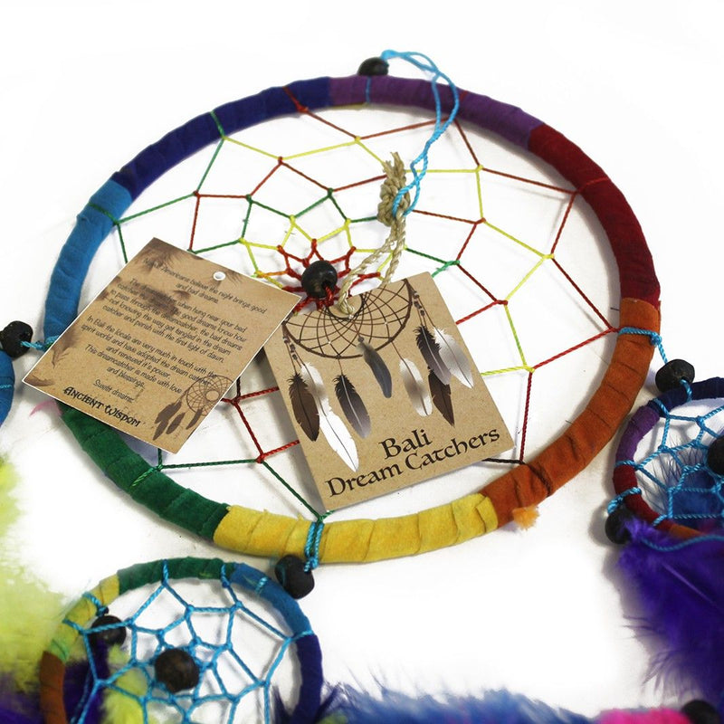 Bali Dreamcatchers - Small Heart - Black/White/Red product image