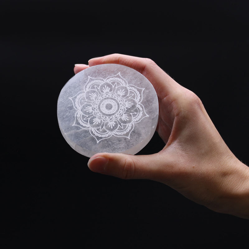 Small Charging Plate 8cm - Mandala Design product image
