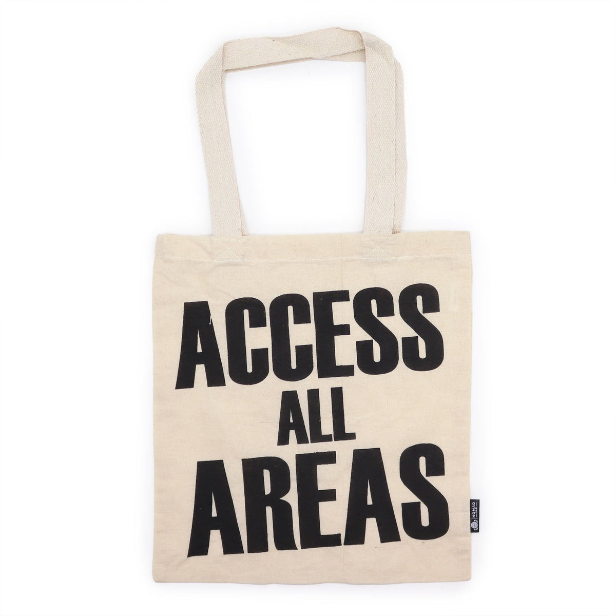 Iconic Basic Tote Bag - ACCESS ALL AREA - Natural 4oz product image 4